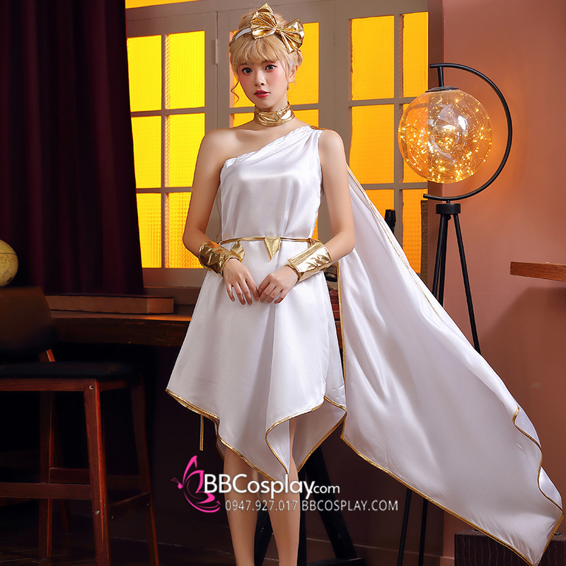 Đầm Hoá Trang Nữ Thần Hy Lạp Greek Goddess X Halloween