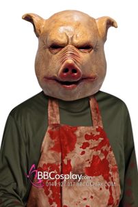 Mặt Nạ Heo Trang Phục Tể Kinh Dị Hollywood
