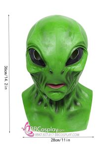Mặt Nạ Quái Vật Không Gian Alien X Halloween