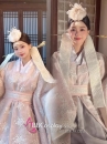 Hanbok Cưới Gấm Cao Cấp Có Khoác Lễ Tết