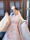 Hanbok Cưới Gấm Cao Cấp Có Khoác Lễ Tết