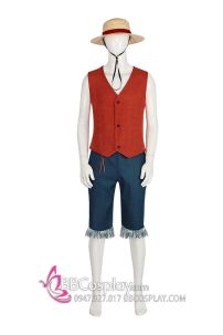 Bộ Cosplay Luffy Live Action - ĐẢO HẢI TẶC