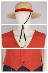 Bộ Cosplay Luffy Live Action - ĐẢO HẢI TẶC