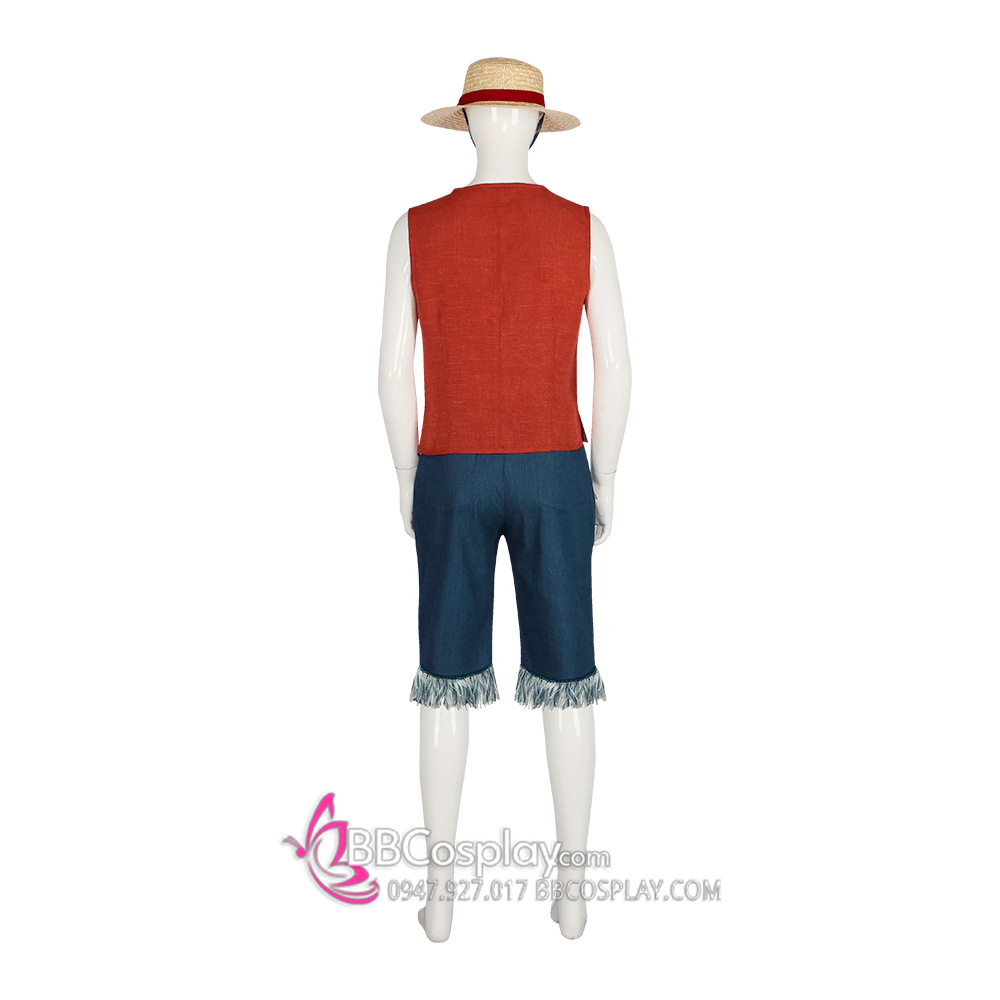 Bộ Cosplay Luffy Live Action