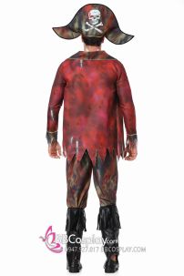 Quần Áo Halloween Nhân Vật Thuyền Trưởng Ma