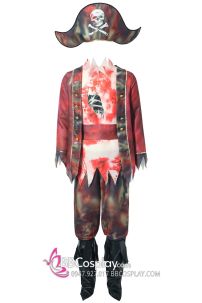 Quần Áo Halloween Nhân Vật Thuyền Trưởng Ma