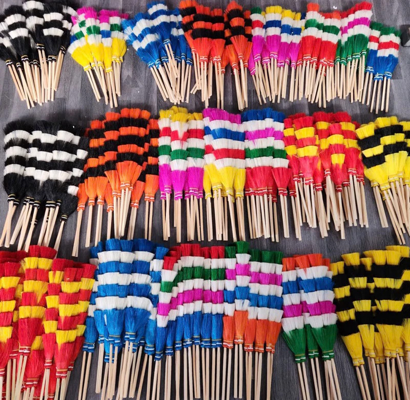 Chân Lông Chim Trĩ 7 Tầng - ĐỎ