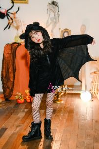 Trang Phục Hoá Trang Con Dơi Halloween Bé Gái
