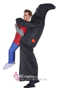 Mascot Thần Chết Halloween Bơm Hơi