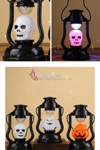 Đèn Dầu Đầu Lâu Cười Man Rợ