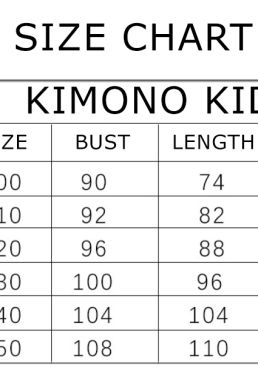 Kimono Nhật Cho Bé Gái - Phi Trắng Hoa