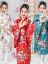 Kimono Nhật Cho Bé Gái - Phi Trắng Hoa