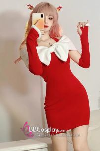 Váy Ngắn Noel Nữ Siêu Đáng Yêu