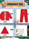 [SIÊU RẺ] COMBO 5 Món Trang Phục Ông Già Noel Vải NỈ