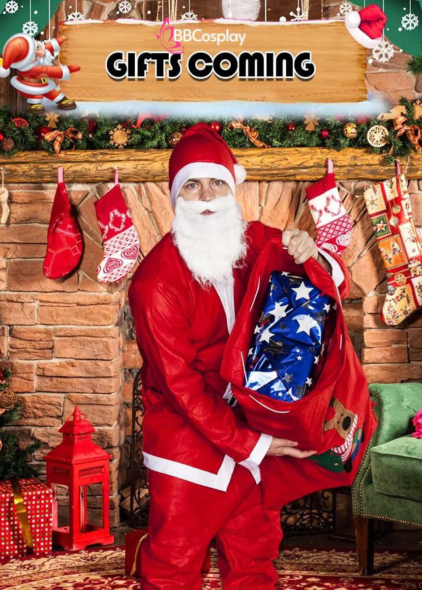 [SIÊU RẺ] COMBO 5 Món Trang Phục Ông Già Noel Vải NỈ