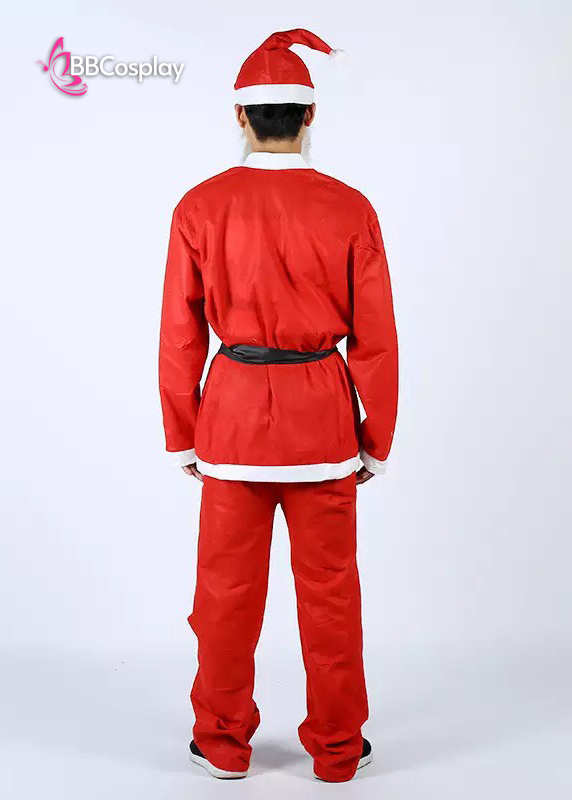 [SIÊU RẺ] COMBO 5 Món Trang Phục Ông Già Noel Vải NỈ