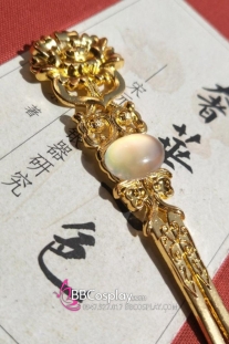 Cặp Trâm Cài Búi Tóc - Vàng