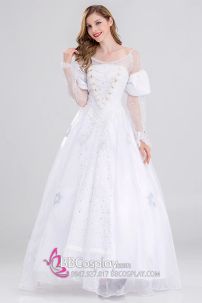 Đầm Dạ Hội Nữ Hoàng Tuyết Bà Chúa Tuyết