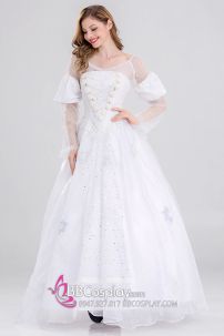 Đầm Dạ Hội Nữ Hoàng Tuyết Bà Chúa Tuyết