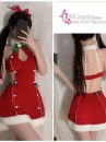 Váy Noel Sexy Đỏ Hở Lưng Quyến Rũ