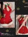 Váy Noel Sexy Đỏ Hở Lưng Quyến Rũ