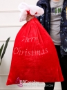 Túi Quà Ông Già Noel Nhung Mềm Mịn Siêu To Size 90*60Cm