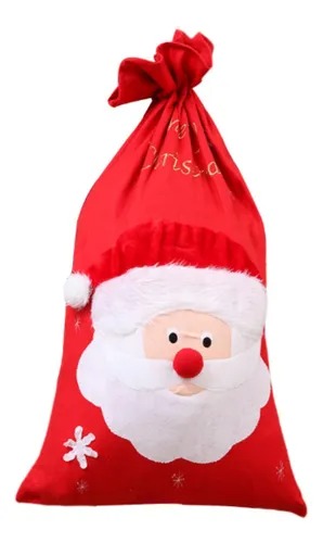 Túi Quà Ông Già Noel Cỡ  Đại Size 90*60Cm
