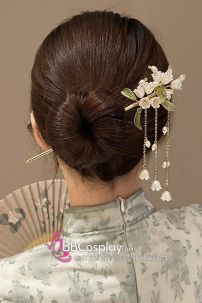 Trâm Cài Giá Rẻ - Trâm Linh Lan Trắng