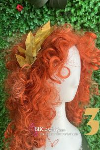 Vòng Lá Nguyệt Quế Vàng Đơn Giản Nữa Đầu