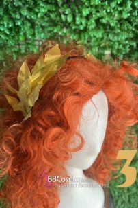 Vòng Lá Nguyệt Quế Vàng Đơn Giản Nữa Đầu