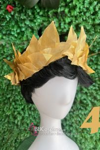 Vòng Lá Nguyệt Quế Hy Lạp - Mẫu Full Đầu Lá Basic