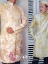 Áo Dài Nam Vàng Gấm Cách Tân