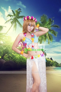 Trang Phục Hawaii - Màu Trắng