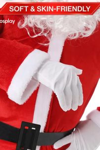 [Siêu Rẻ] Bộ Ông Già Noel 5 Món Vải NHUNG