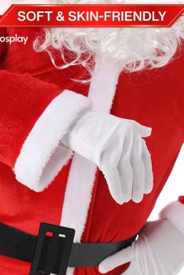 [Siêu Rẻ] Bộ Ông Già Noel 5 Món Vải NHUNG