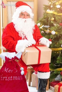 [Siêu Rẻ] Bộ Ông Già Noel 5 Món Vải NHUNG