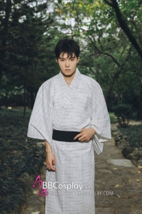 Nagagi Trắng Vân Sọc Thắt Lưng Đen