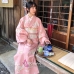 Áo Yukata Momoiro Tặng Kèm Thắt Lưng