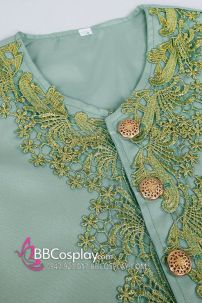 Đồ Cổ Điển Xanh Ngọc Rococo Aristocrat Thời Trung Cổ Marie Cho Quý Ông