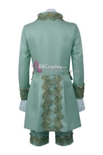 Đồ Cổ Điển Xanh Ngọc Rococo Aristocrat Thời Trung Cổ Marie Cho Quý Ông