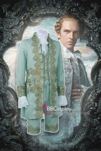 Đồ Cổ Điển Xanh Ngọc Rococo Aristocrat Thời Trung Cổ Marie Cho Quý Ông