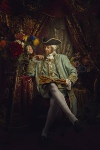 Đồ Cổ Điển Xanh Ngọc Rococo Aristocrat Thời Trung Cổ Marie Cho Quý Ông