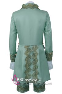 Đồ Cổ Điển Xanh Ngọc Rococo Aristocrat Thời Trung Cổ Marie Cho Quý Ông