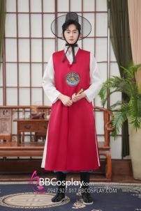Quần Áo Hàn Quốc Hanbok Nam Sắc Đỏ