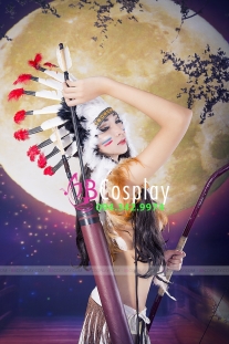 Nón Thổ Dân Trắng Chóp Đỏ