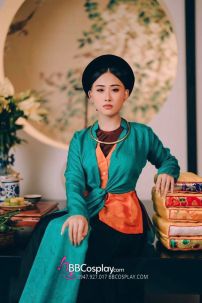 Trang Phục Tứ Thân Quan Họ Chụp Ảnh Xưa