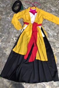 Áo Tứ Thân Quan Họ Áo Cam Váy Đen