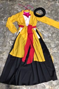 Áo Tứ Thân Quan Họ Áo Cam Váy Đen