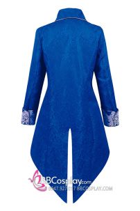 Vest Bá Tước Châu Âu May Kèm Ghilê Xanh Phối Kem XVIII