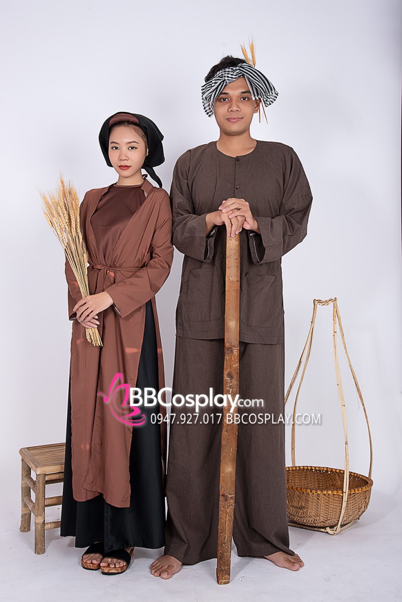 Trang Phục Nông Dân Tứ Thân - Bà Ba